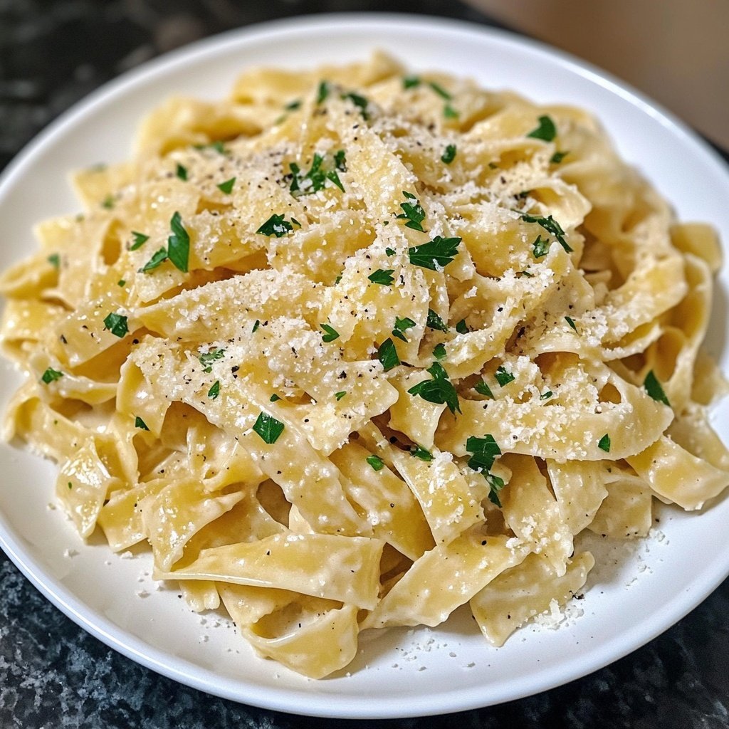 One-Pot Creamy Garlic Pasta
