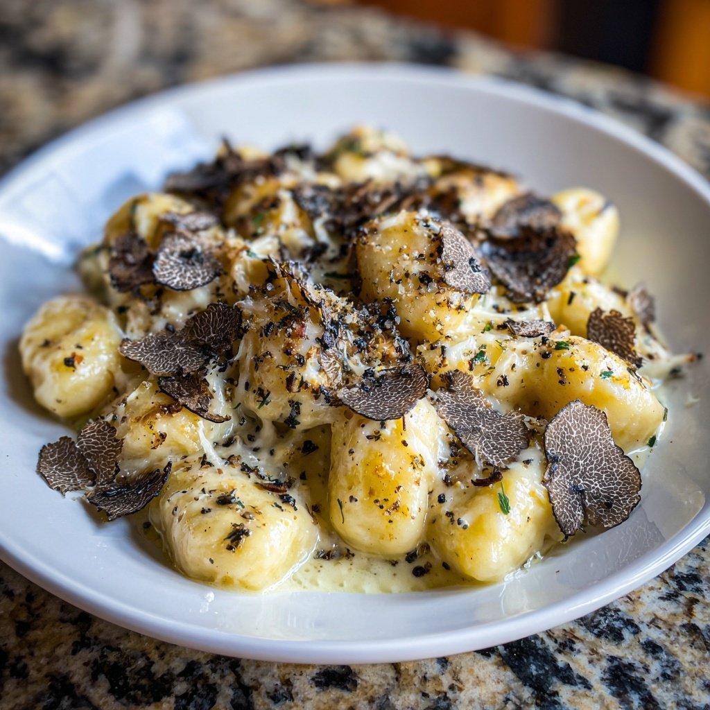 Valentine Dinner Truffle Gnocchi