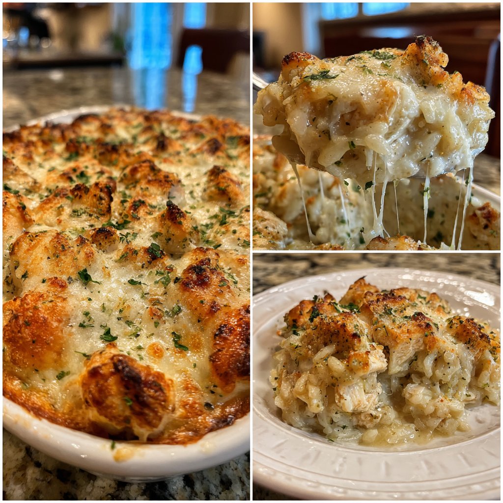 Creamy Chicken And Rice Casserole