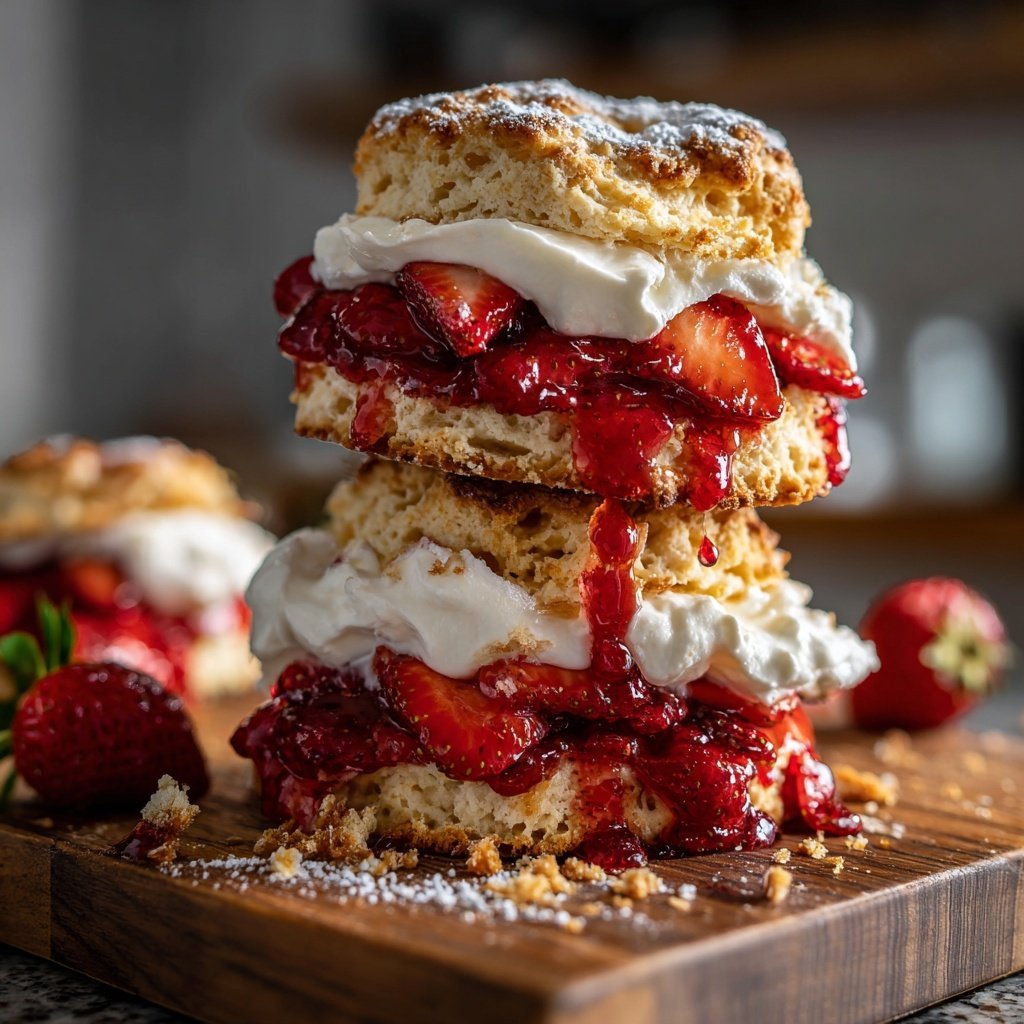 Strawberry Biscuit Shortcake