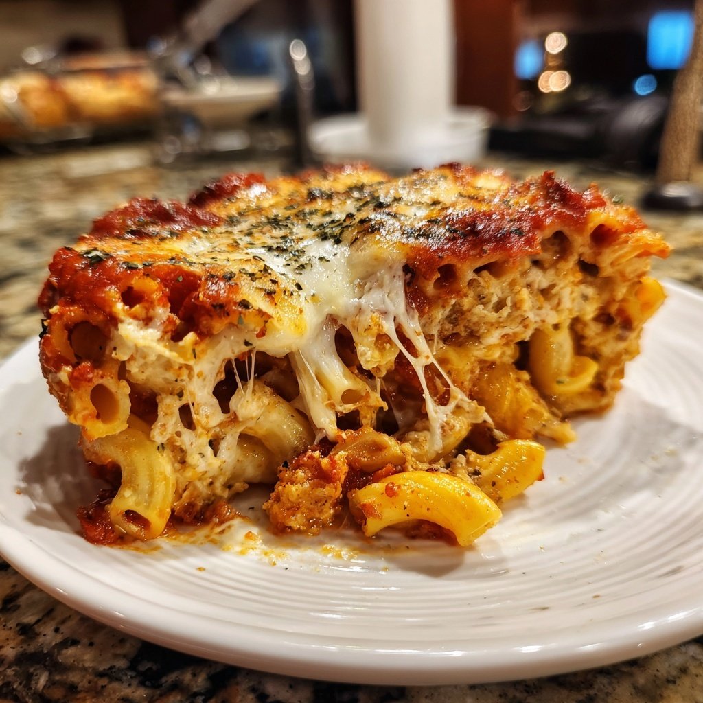 Classic Comfort Food Baked Ziti