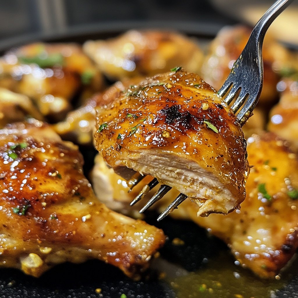 Syrian Chicken With Honey and Spices