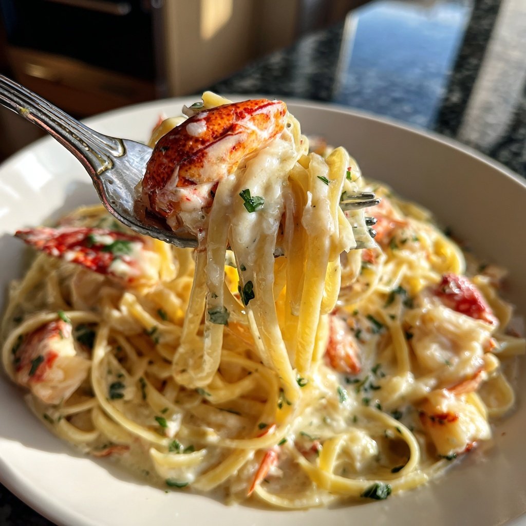 Restaurant Style Lobster Pasta